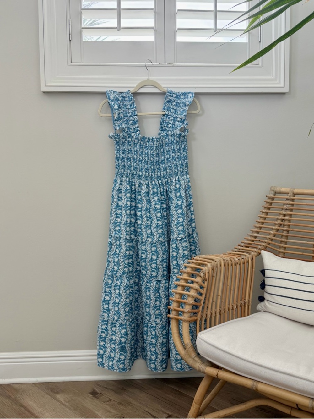 Hill House Ellie Crepe Nap Midi Dress - Size S
